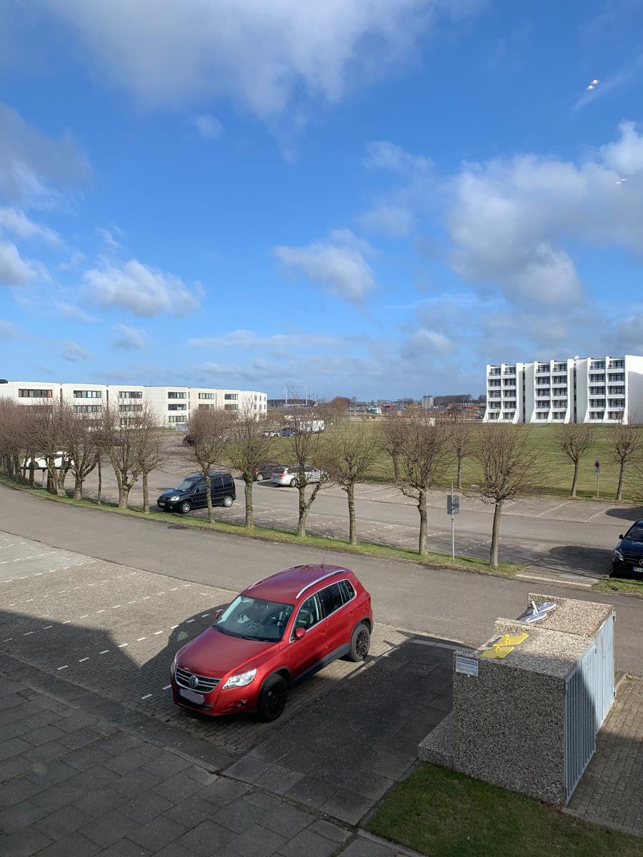 Parkplatz und Aussicht
