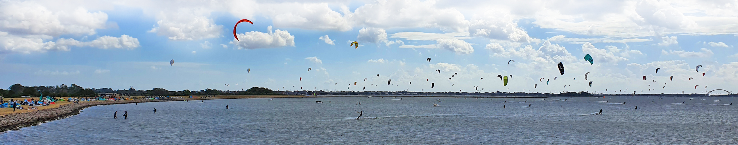 Windsurfen in der Ostsee bei Fehmarn