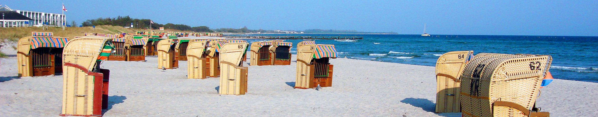 Sandstrand in Burg Fehmarn